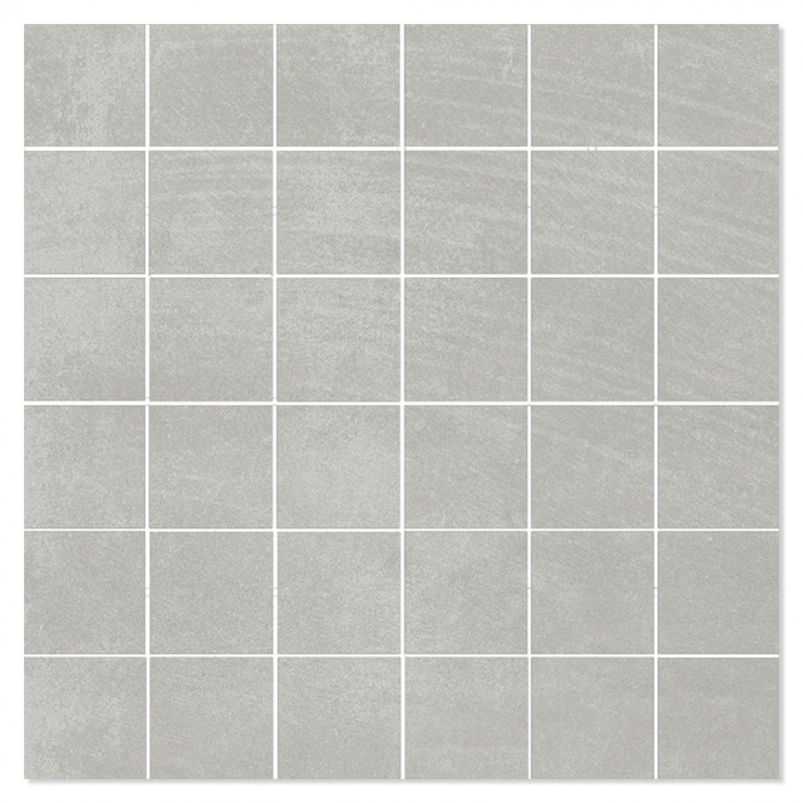 Mosaik Klinker Linea Grå Matt 30x30 (5x5) cm-0